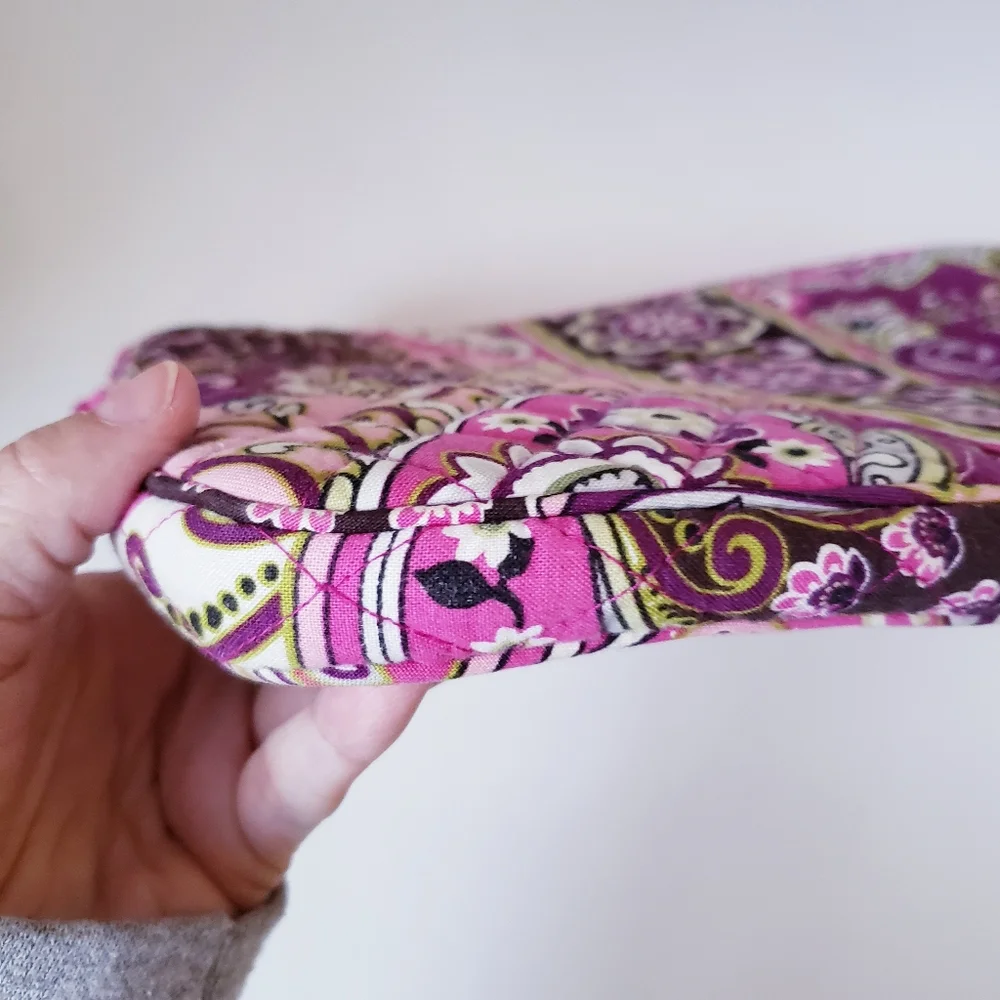 Vera Bradley Pink Paisley Print Laptop Case